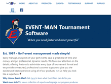 Tablet Screenshot of event-man.com